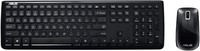 Asus W3000 Set Schnurlose Desktop-Tastatur (Deutsches Layout, QWERTZ) und Optisc