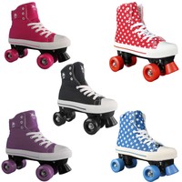 Rookie Rollerskates Canvas High RKE-SKA Rollschuhe Rollerblades Trend Rollschuh 