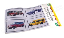 New Ke-845010 Learning Cards Transportation Frank Schaffer Publications