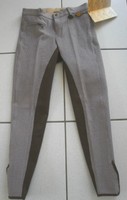 HKM Reithose,Vollbesatz, braun grau karo, Gr. 146,   (3139)