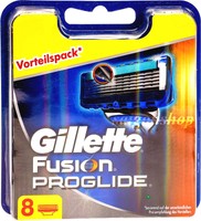 8 Gillette Fusion PROGLIDE Klingen / Rasierklingen 