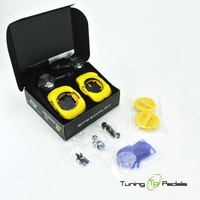 Speedplay Zero Chromoly Pedale inkl. Walkable Cleats - 5 Farben