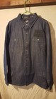 HARLEY DAVIDSON DENIM MENS BLUE SHIRT/JACKET QUILT LINING M Medium NWOT GENUINE