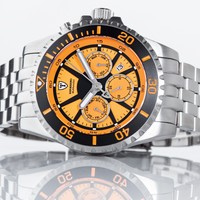 DE TOMASO SAN MARINO PROFESSIONAL SUBMARINE EDELSTAHL SAFIRGLAS CHRONO NP 525€
