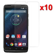 10X Crystal Clear Lcd Screen Protector Film Guard For Motorola Droid Turbo 2
