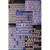 Poster Komplett Satz  5 * WT 