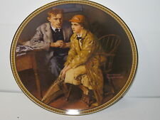 Edwin Knowles Norman Rockwell's Rediscovered Women Confiding in the Den Mib Coa