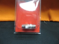 RUSSELL P/N 4340C CHROME BRAKE FITTING 1/8" STRIGHT