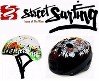 Fahrrad Inliner Skater Stuntscooter Helm M Streetsurfing Graphitti oder Schwarz