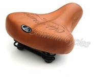 Fahrrad-Sattel Cruisersattel Trekking Chopper City im Vintage Retro-Look 