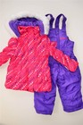 NWT Girls 2T 3T 4T Weatherproof 2-Piece Winter Snowsuit ski outfit bibs New $90