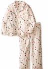 Juicy Couture Toddler Girls Ivory/Pink/Navy Flannel Pajamas Sleep Set NWT
