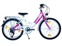 20 Zoll Mädchenfahrrad Kinderfahrrad 6 Gang 