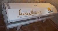 funktionsfähiges Solarium mit Gesichtsbräuner von Privileg SSMK20/1