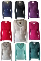 Tommy Hilfiger Denim Damen Shirt Longsleeve gerippt NEU & OVP 