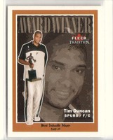 2003-04 Fleer Tradition Award Winners Crystal #221 Tim Duncan /175