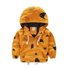 Toddler Baby Boys outerwear Hooded coats Cartoon Jacket Kids Boys Clothes