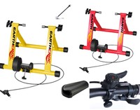 TURBO TRAINER RAD FAHRRAD INNEN- RADSPORT HEIMTRAINER TRAINING + BLOCK STEIGROHR