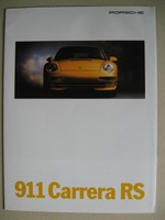 Prospekt Porsche 911 993 Carrera RS 3,8 "Touring" Modell 1995 D brochure