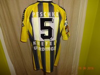 KFC Krefeld Uerdingen 05 reusch Matchworn Trikot 1996/97 + Nr.5 Peschke Gr.XL