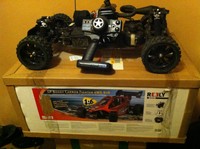 Reely Carbon Fighter 4x4 Car,Buggy,Truck,alt,Rarität,Benziner,Hobbyaufgabe,Motor