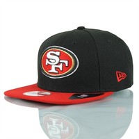 New Era San Francisco 49ers Team Basic 9FIFTY 2-Tone Snapback NFL Cap S/M
