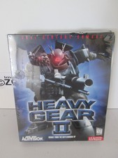 Vintage Activision HEAVY GEAR II PC Game 1999 MINT in Box Rare Mech Robot