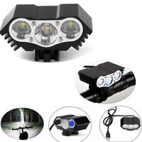 3 LED Fahrradleuchte Fahrradlicht Set Fahrradbeleuchtung Fahrradlampe TOP *NEU* 
