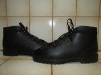 HANDGEMACHT:1969!!! BÄRIGE ECHTLEDER BERG-STIEFEL,Gr.46 UK:11 ZWIEGENÄHT,TOP!!!