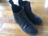 Lederreitstiefelette in Gr. 36 für Kinder