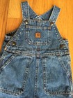Carhartt Denim Bib Work Overalls Toddler 24 Months Baby Kids Boys Girl Cotton