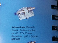 Ankerwinde 40X27X13mm  Aeronaut 582305
