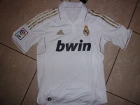 Adidas neu Trikot Real Madrid Größe L weiss Wunschflock möglich