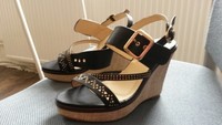 Schöne damen Schuhe Sandalen Pumps Gr. 40, nur 2x getragen, wie neu