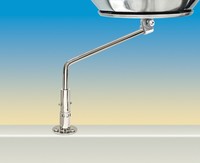 Deckshalterung Halterung für MAGMA Relingsgrill Bordgrill Grill