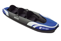 Sevylor Kajak Hudson Blau Grau, Schlauchboot, Boot, Familien-Boot