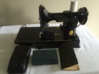 Vintage SINGER FEATHERWEIGHT 221-1 SEWING MACHINE *NICE* 