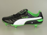Puma Fußballschuhe King Finale SG 101996 06 Black/White/ Green +NEU+ Größe 41