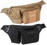 Bauchtasche ELEPHANT Gürteltasche Hüfttasche Experience Outdoor Braun / Schwarz