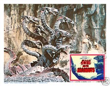 JASON AND THE ARGONAUTS LOBBY SCENE CARD # 9 POSTER 1963 HYDRA 