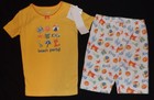 New girls GYMBOREE Beach Party Shortie Pajamas Gymmies Size 18-24 months