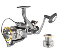 FREILAUFROLLE 3000-S inkl. Alu Ersatzspule Karpfenrolle Angelrolle ~mp835 AB2