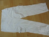 Hose Cargohose von QS s.Oliver Gr.36 weiß