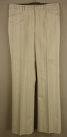 Neuw. Sportliche GOLFINO Sommer Hose, Baumwolle beige-taupe gestreift Gr. 38