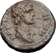 Pergamon in Mysia 40AD Roman Senate Rare Authentic Ancient Greek Coin i59526