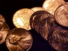 1976 Bu Original Roll of Lincoln Memorial Cents