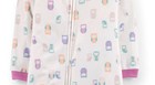 CARTER'S Girl's Size 5 Fleece Owl Print Footed Pajama Sleeper