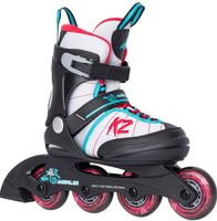 K2 Merlin Girls Inliner Skates Fitness Skates größenverstellbar von Größe 29-34