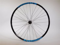Alexrims EN24 Shimano FH-RM66 MTB Laufrad 29 Zoll Hinterrad schwarz-blau