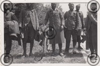 Foto, gefangene französische Kolonialsoldaten, 2. WK, Frankreich